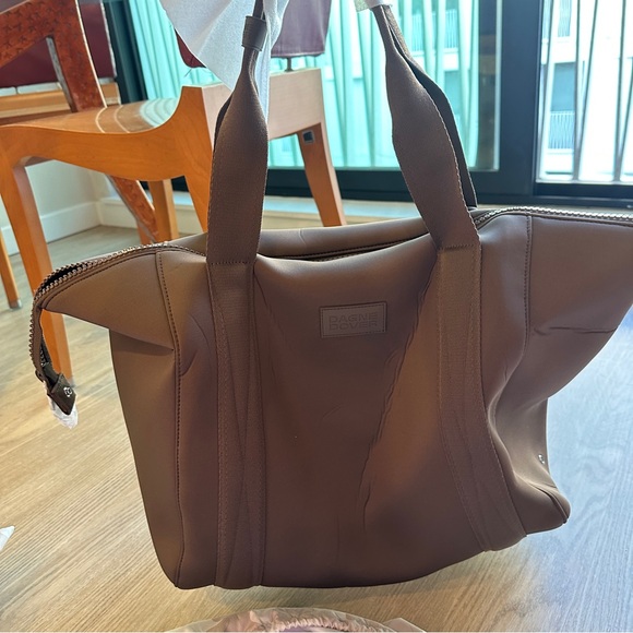 DAGNE DOVER LANDON CARRYALL LARGE Brown Tote Bag - Picture 2 of 7